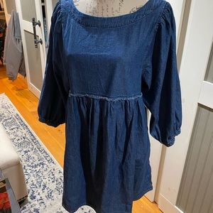 Free People NWT Denim Dress